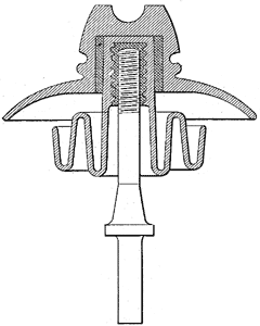 FIG. 2.  HIGH-TENSION INSULATOR.