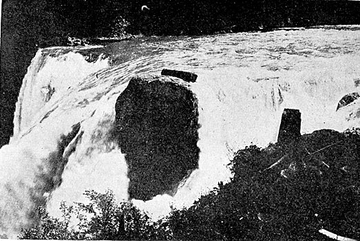 FIG. 10.  BRINK OF THE FALLS