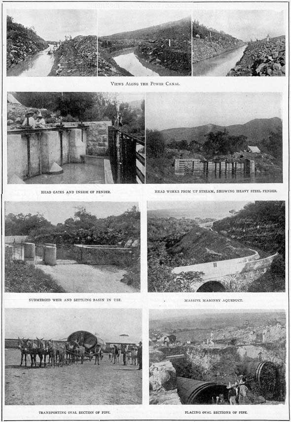 FIG. 5 TO 13. -  HYDRAULIC WORK ON THE GUANAJUATO TRANSMISSION.
