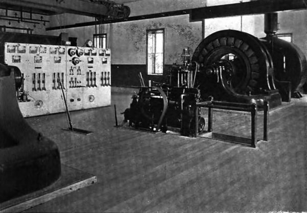 THE INTERIOR OF THE PROVO POWER HOUSE