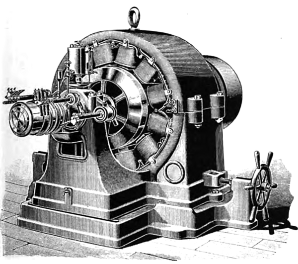 THE EARLIEST ALTERNATING CURRENT GENERATOR FOR POWER SERVICE