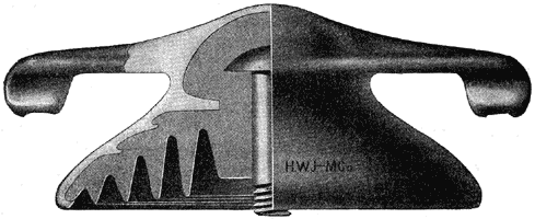 FIG. 1.  ROUND TOP INSULATOR.