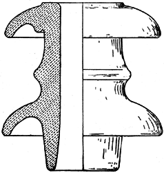 HIGH-TENSION STRAIN INSULATOR.