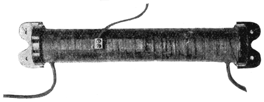 FIG. 1.  LOW-VOLTAGE CHOKE COIL FOR RAILWAY WORK.