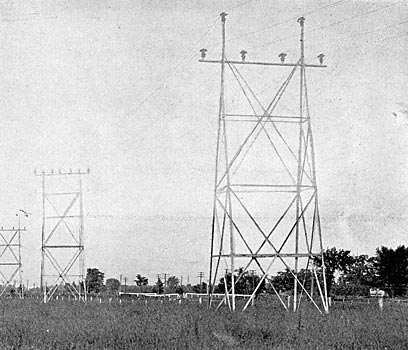 FIG. 7. — TRANSMISSION TOWER (SECOND TOWER).