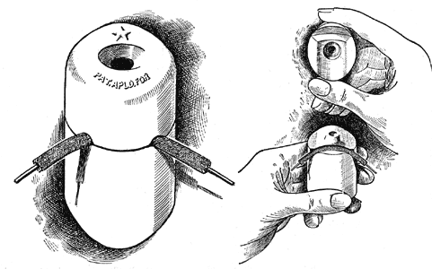 FIG. 1  INSULATOR COMPLETE.  FIG. 2.  DETAILS OF INSULATOR.