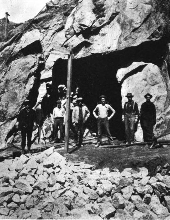 PORTAL OF TUNNEL NO. 5, KERN RIVER.