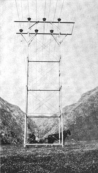 STEEL TRANSMISSION TOWER