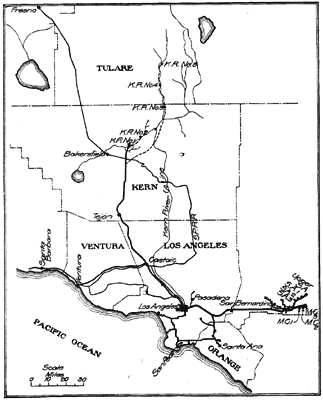 FIG. 30. — MAP OF TRANSMISSION LINE.