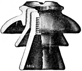 Three-Piece Cemented Insulator.