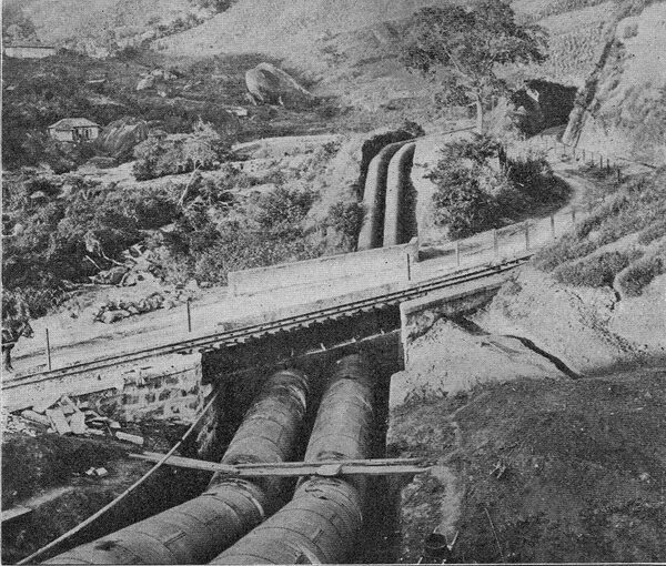 FIG. 2 -- VIEW OF PIPE LINE.