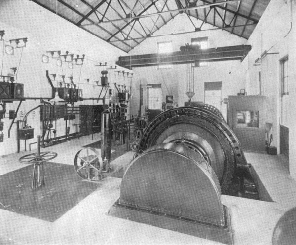 Fig. 8 Interior of No. 3 Power House