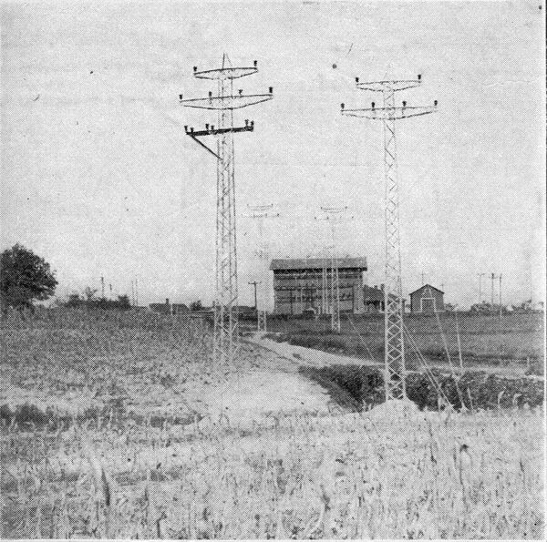 FIG. 6 -- 50,000-VOLT CITY LINE.