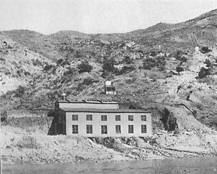 Fig. 2.  Power House and Penstock Line.