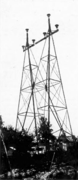 STANDARD BRACED TOWER.