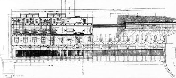 PLAN OF POWER HOUSE.