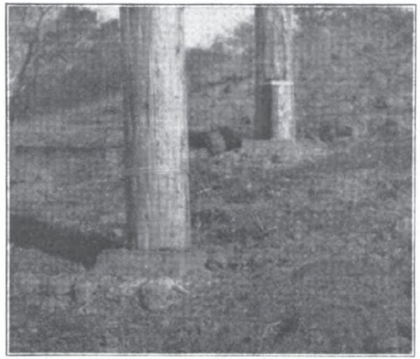 Concrete Bases for Poles.