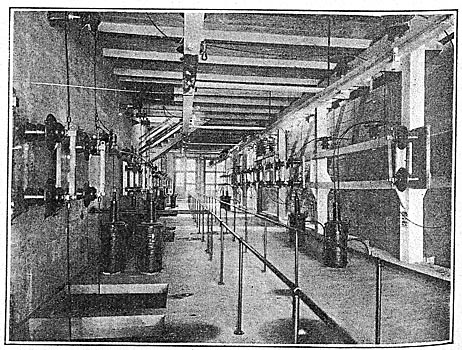 Fig. 21 - High-Tension Room, Electron Station.