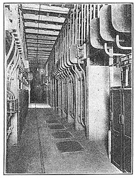Fig. 46 - Switch Room, James Street Substation, Seattle.
