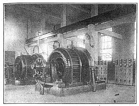 Fig. 48 - Motor-Generators and Switchboard, North Seattle Substation.