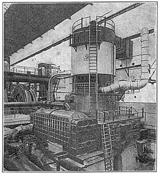 Fig. 12. — 15,000-kw Turbo-Generator Set, Station A, San Francisco.