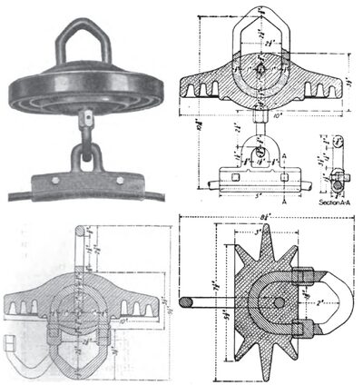 New Strain Insulator in Service.