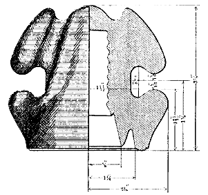 FIG 2. - THE PIERCE INSULATOR.