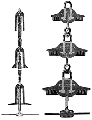 FIGS. 3 AND 4 - PATENT NO. 949,604 AND MODIFICATION