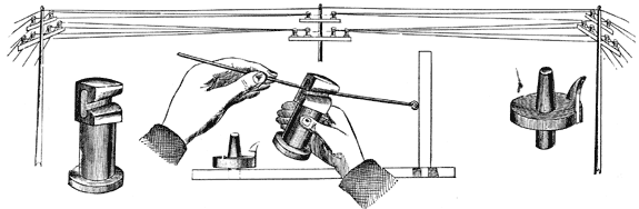 INSULATOR FOR ELECTRIC WIRE SUPPORTS.