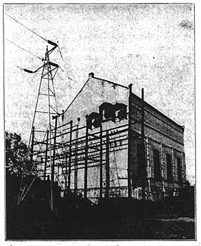 Grand Rapids Terminus of the 110,000-volt and 72,000-volt Transmission Lines/FIG. 11. WEALTHY AVENUE SUB-STATION