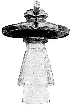 FIG. 8.  HIGH-TENSION INSULATOR.