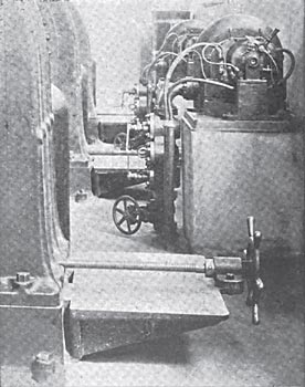 THE EXCITER SETS  SHOWING THE STRAINERS.