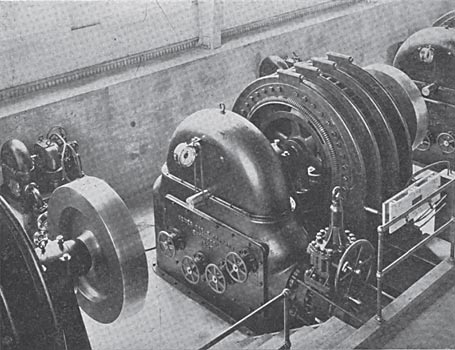 ONE OF THE WHEEL AND GENERATOR SETS.