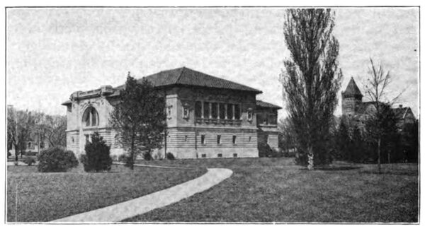 Fowler Hall and Engineering Administration Building  Purdue University.