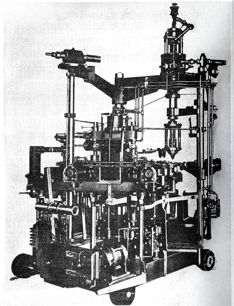 Fig. 11. � Miller "JPM" (forming) machine.