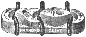 FIG. 2  THE HAMMOND CLEAT.