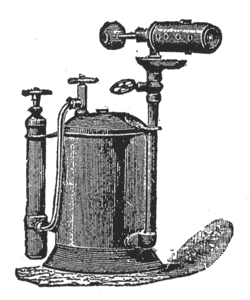 FIG. 44.  GASOLINE BLOW-PIPE.