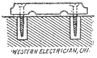 FIG. 46.  WOOD CLEAT.