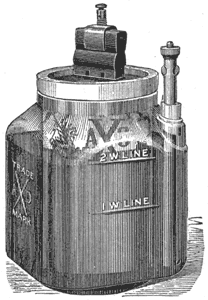 FIG. 3 AXO BATTERY  CELL UNSEALED.