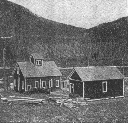 GENERATING STATION AND TRANSFORMER HOUSE FOR PLACER-MINING PLANT AT BRECKENRIDGE, COLO.