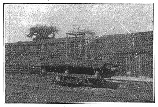 FIG. 10. ARNOLD SINGLE-PHASE SYSTEM.  FIRST EXPERIMENTAL LOCOMOTIVE.