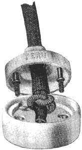 FIG. 2. PERU CONCEALED TIE BUTTON.