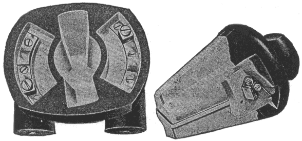 FIG. 2. CUT-OUT SHOWING FUSE TERMINALS AND PLUG.