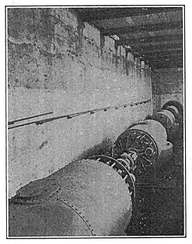 FIG. 3.  VIEW IN THE WHEEL PIT.