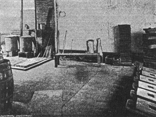 FIG. 3.  THE KNAPP ELECTRICAL WORKS  VIEW IN FOUNDRY.