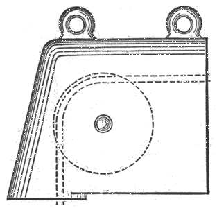 JUMBO SLEET PROOF PULLEY.