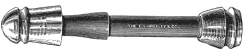 FIG. 1.  BROWN DUPLEX PIN AND INSULATOR.