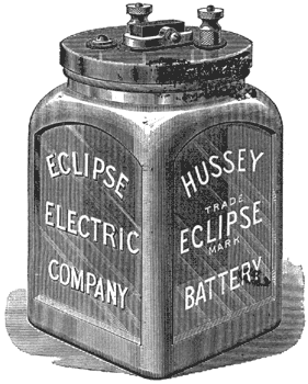 FIG. 1   THE HUSSEY BATTERY.