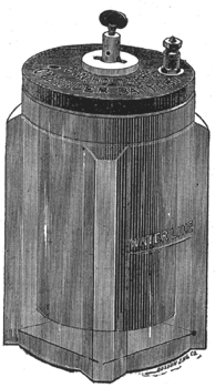 FIG. 1.  THE HOLTZER BATTERY.